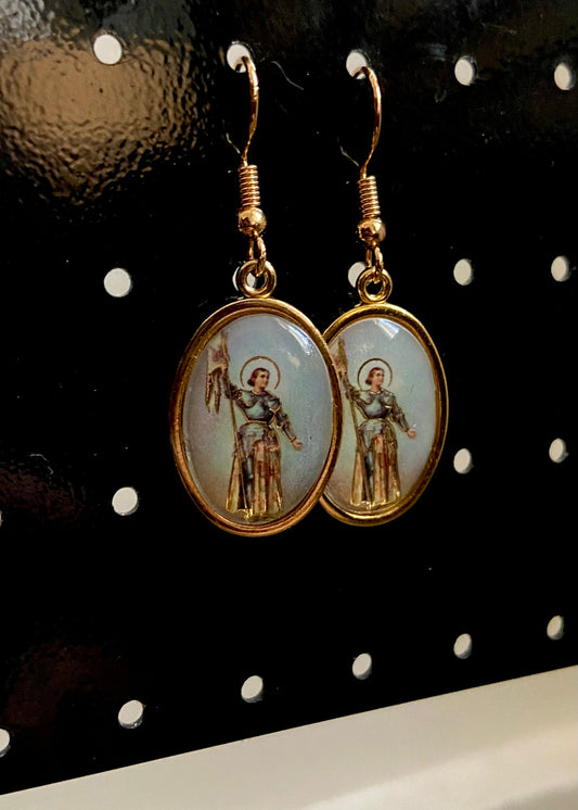 St. Joan of Arc Earrings