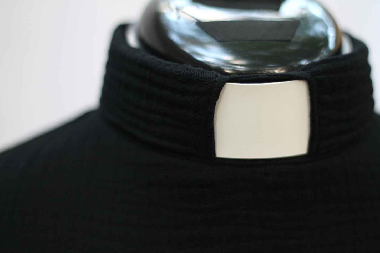 Vestido clergy de corte relajado de gasa de algodón "Rhoda"