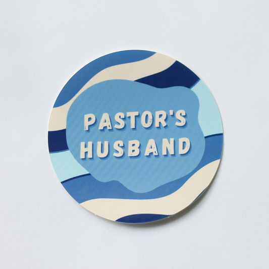"Pastor's Husband" Vinyl Sticker