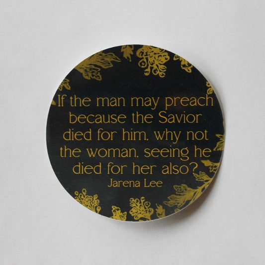 "Jarena Lee Quote" Vinyl Sticker